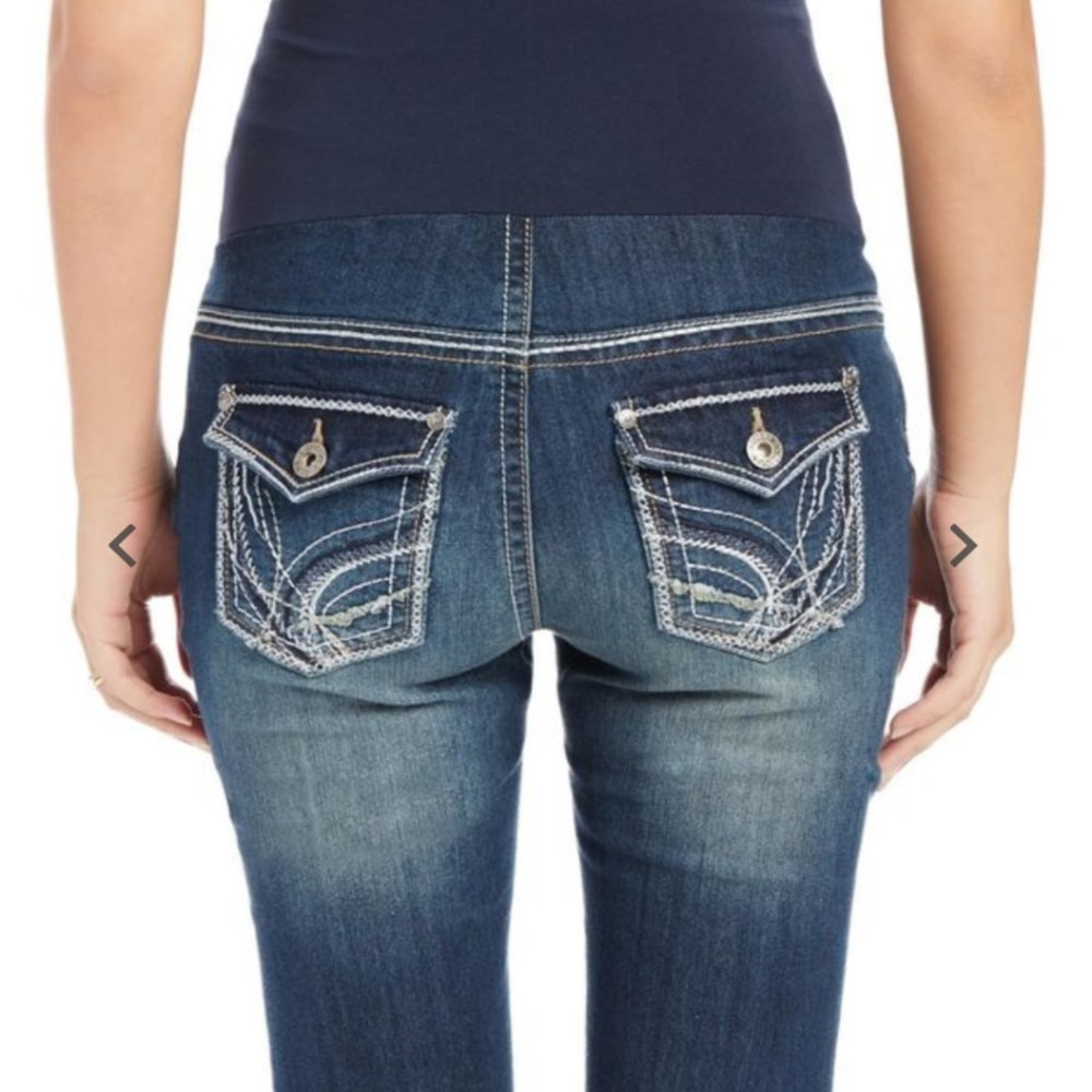 Secret fit belly bootcut maternity jeans